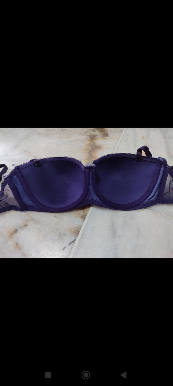 75 beden Kırmızı Minimalist Kadın Sütyen - Görsel 3