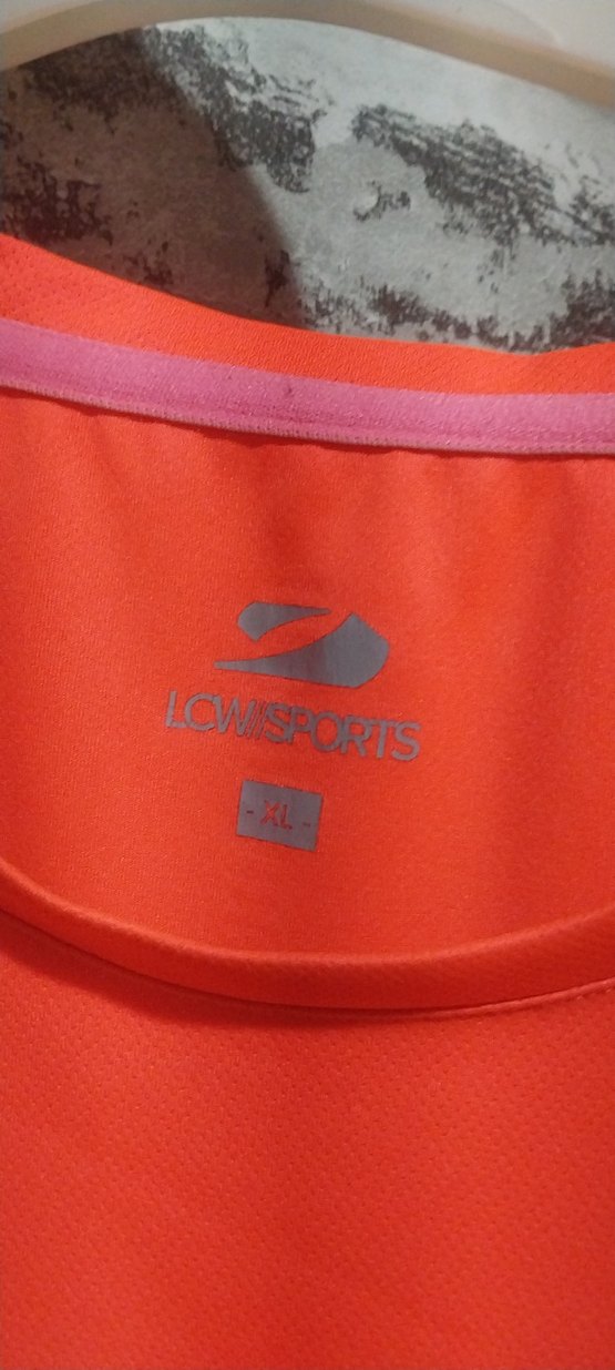 Kırmızı Erkek Kısa Kollu Spor Tişört - Görsel 2