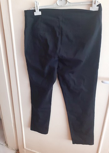 xxl Beden Siyah Kadın Kumaş Pantolon Normal Boy
