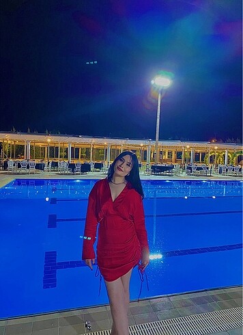 Zara Saten Elbise