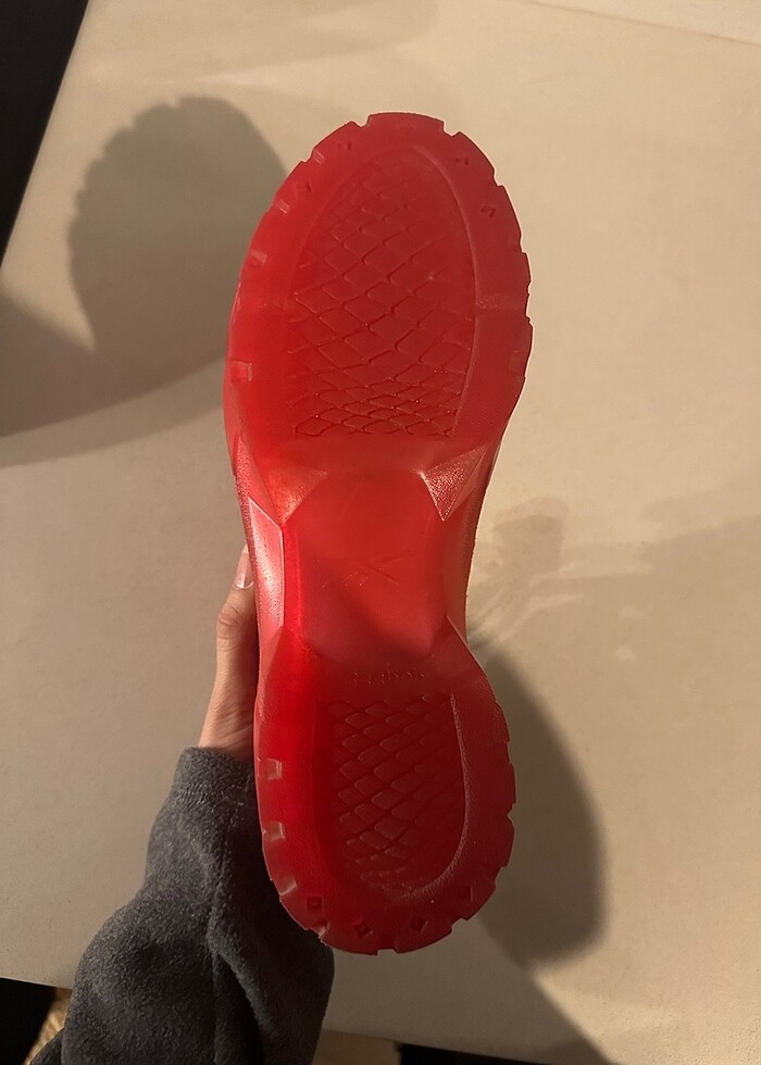 Reebok Cardi-b kırmızı spor ayakkabı - Görsel 3