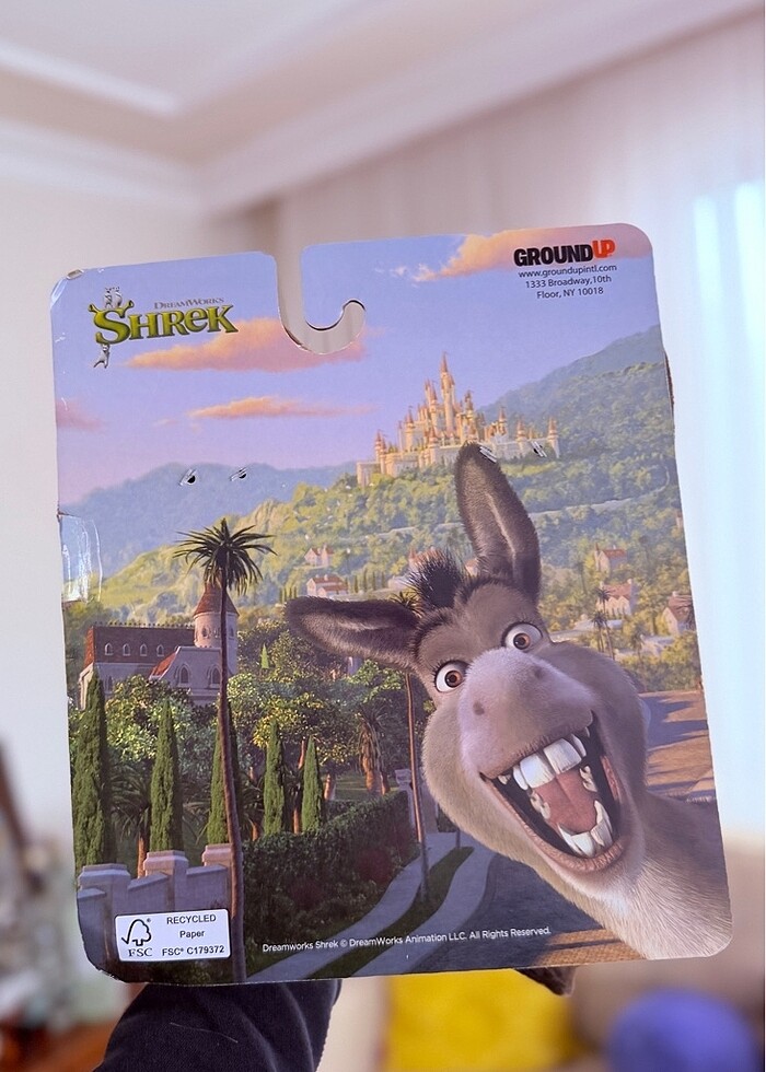 42-43 numara Shrek-dreamworks ev terliği panduf - Görsel 3