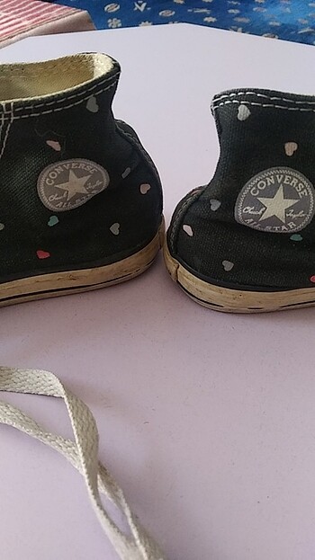 24 Beden 24 numara Converse orijinal kız çocuk ayakkabı