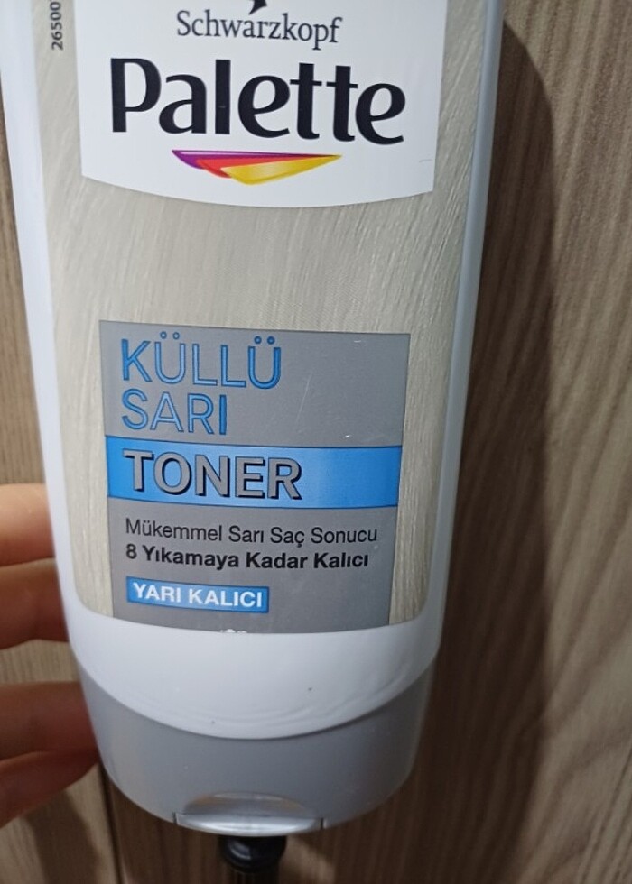 loreal paris mor sampuan + palette toner kullu sari - Görsel 3