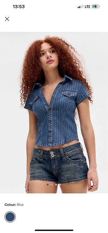 Bdg denim gömlek