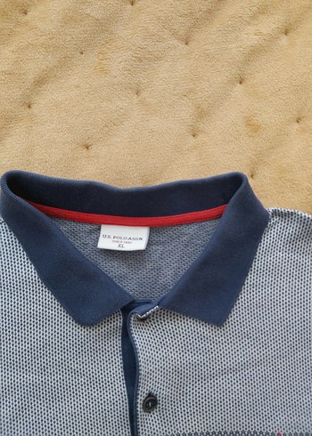 Düğmeli Gri Erkek Polo Tişört - Görsel 3