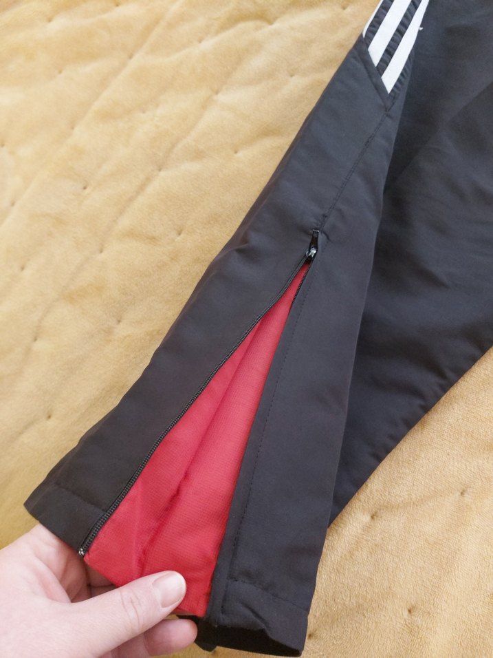 Erkek Siyah Fermuarlı Eşofman Altı - Görsel 2