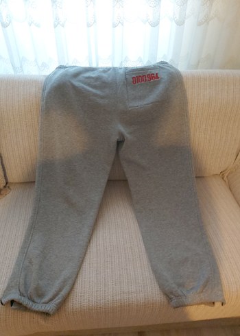 Gri Fermuarlı Rahat Kesim erkekEşofman - Görsel 4