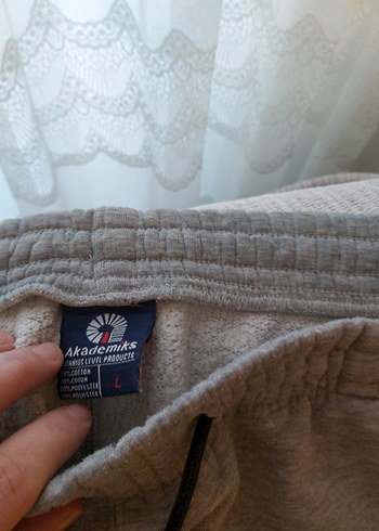 Gri Fermuarlı Rahat Kesim erkekEşofman - Görsel 7