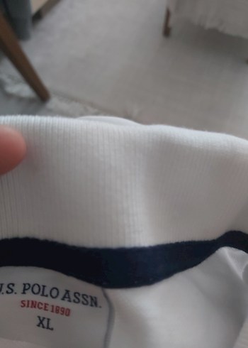 Erkek Beyaz Pamuklu Polo Yaka Tişört - Görsel 6