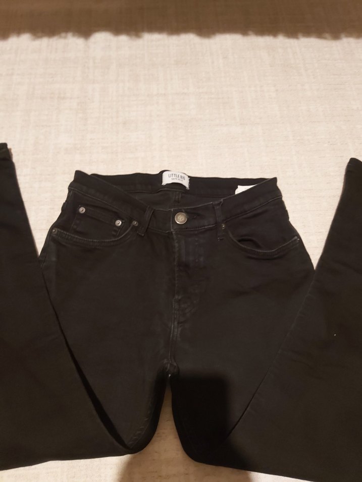 Siyah Erkek Denim Pantolon - Görsel 4