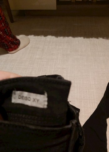 Siyah Erkek Denim Pantolon - Görsel 5