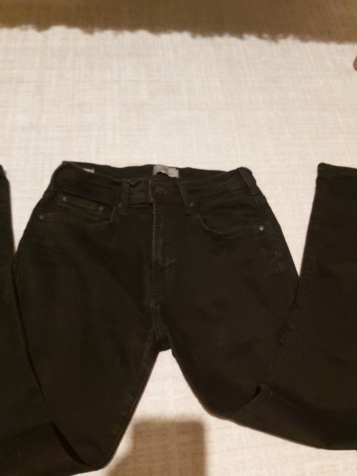 Siyah Erkek Denim Pantolon - Görsel 3