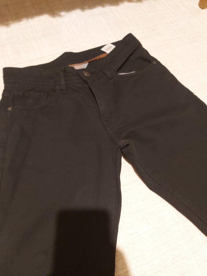 Erkek Siyah Normcore Fit Pantolon - Görsel 5