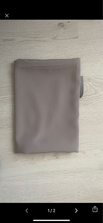Diğer B SCARF GRİ MEDİNE İPEĞİ ŞAL