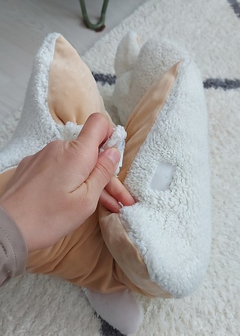 Gri Nakışlı Çocuk Uyku Yastığı - Görsel 2