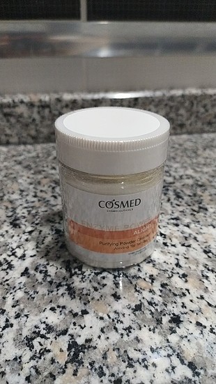 Açılmamış üründür cosmed enzm peeling 75mg