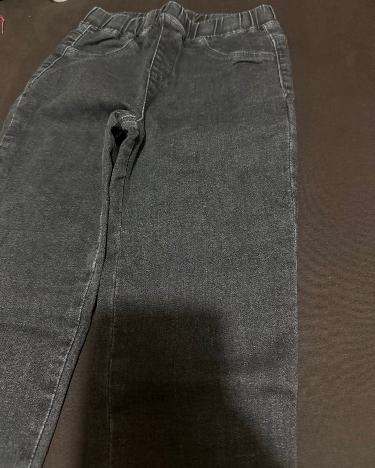 Kız çocuk jean tayt pantolon - Görsel 3