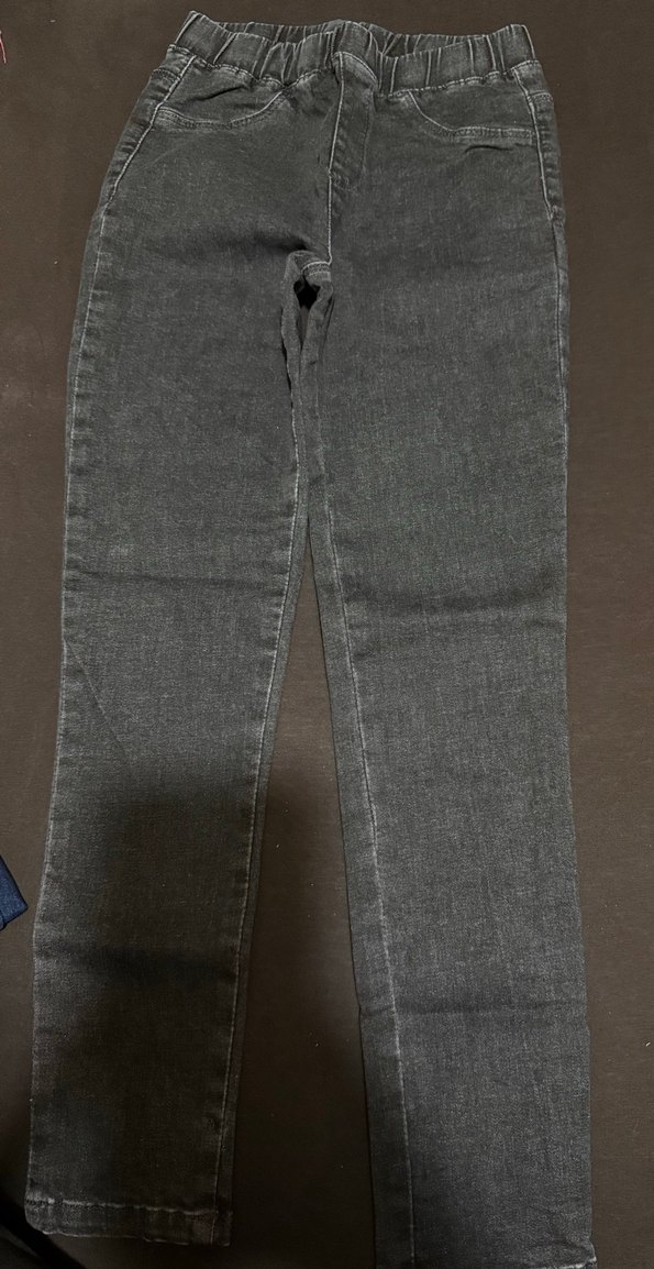 Kız çocuk jean tayt pantolon - Görsel 2