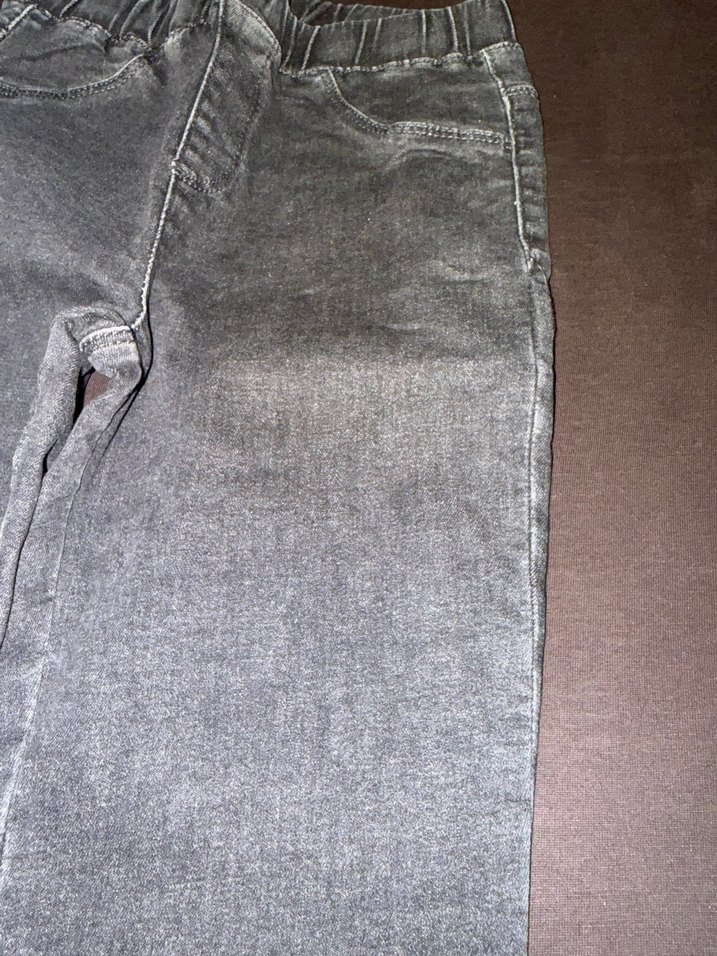 Kız çocuk jean tayt pantolon - Görsel 4