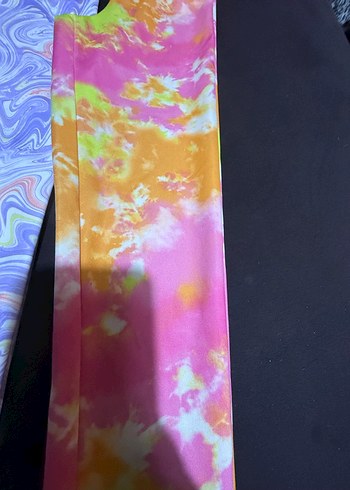 Kız çocuk desenli yazlık tayt - Görsel 2