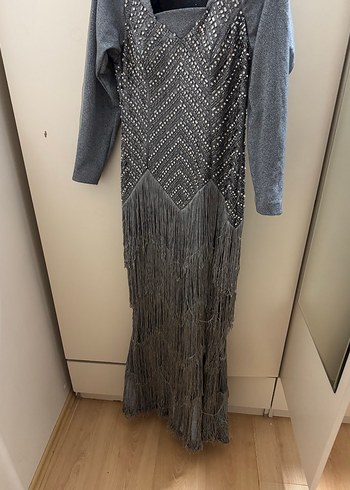 Bohem Tarzı Kahverengi Gri Püsküllü Perde - Görsel 4