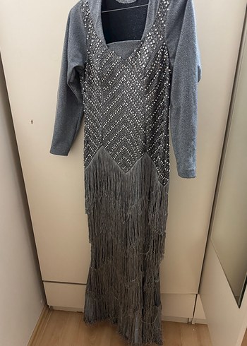 Bohem Tarzı Kahverengi Gri Püsküllü Perde - Görsel 3