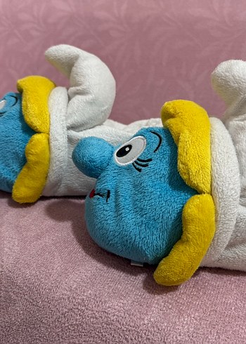 Mavi Renkli Peluş ponduf - Görsel 2