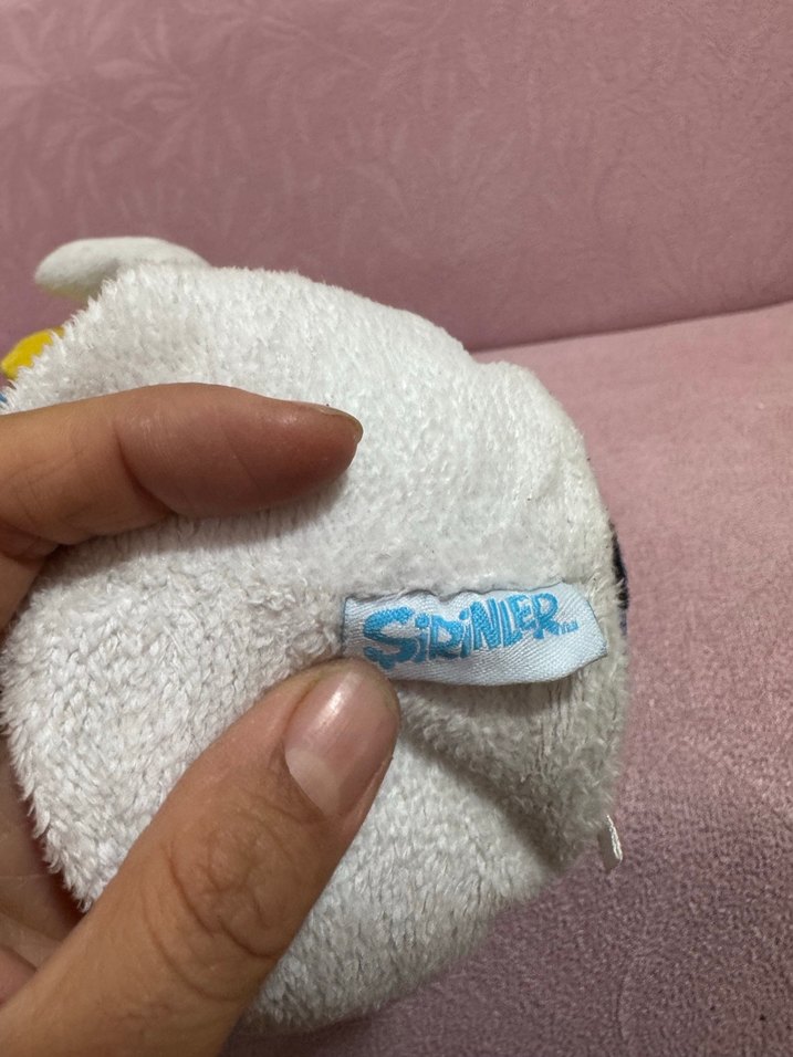 Mavi Renkli Peluş ponduf - Görsel 3