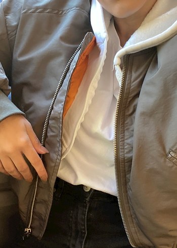 s Beden Fermuarlı Kadın Günlük Ceket