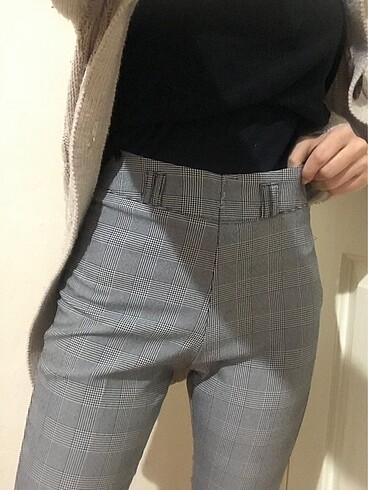 Zara Ekose kumaş pantolon