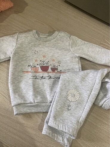 İçi polar bebek takım