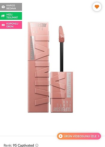 Maybelline ruj