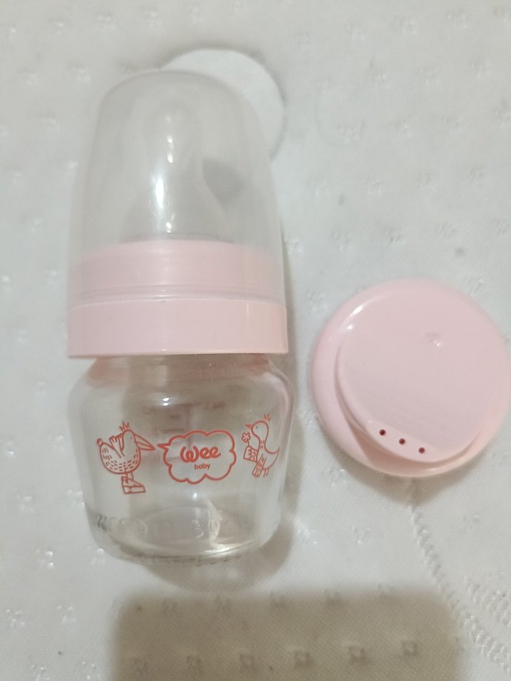 Pastel Pembe Bebek Biberonu Seti - Görsel 3