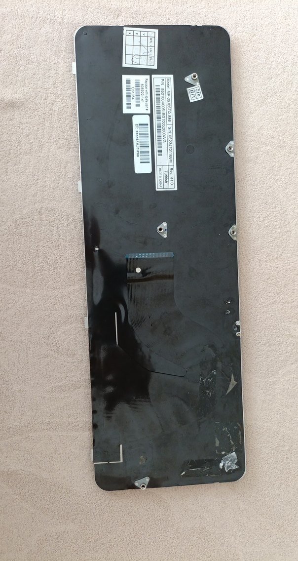 Siyah Laptop Klavye - Görsel 2