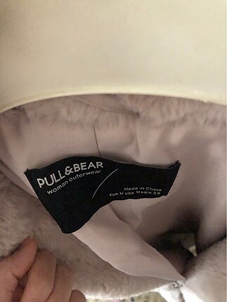 m Beden pembe Renk pull and bear mont