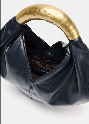 Zara Metal Saplı El Çantası