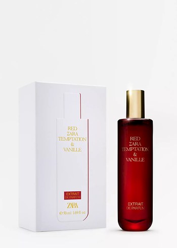 RED ZARA TEMPTATION VANILLE EXTRAIT DE PARFUM 50 ml