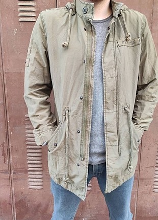 Asker yesil parka