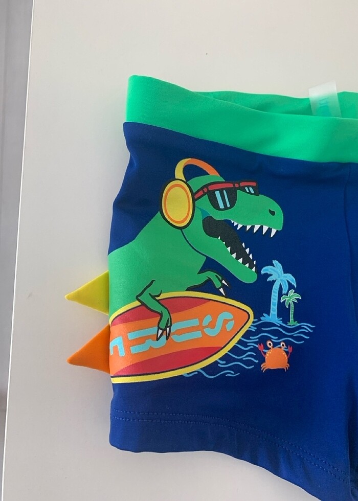 Erkek çocuk havuz şortu - Görsel 3