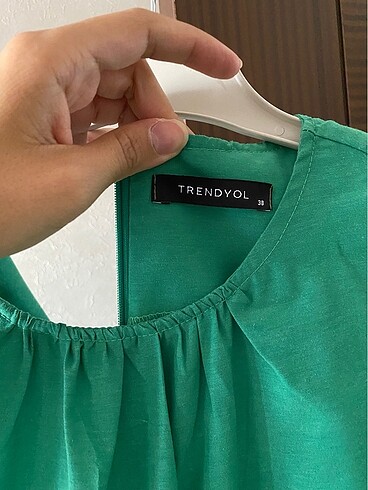 Trendyol & Milla Sezon yeşil elbise milla