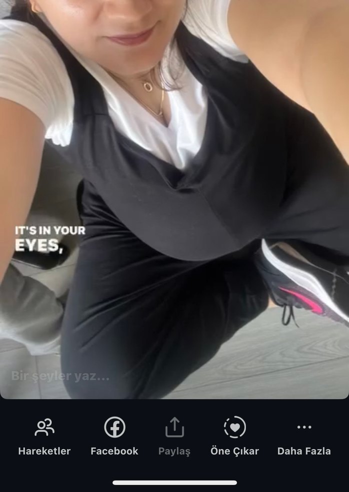 Siyah penye kumaş V Yaka Uzun Tulum - Görsel 3