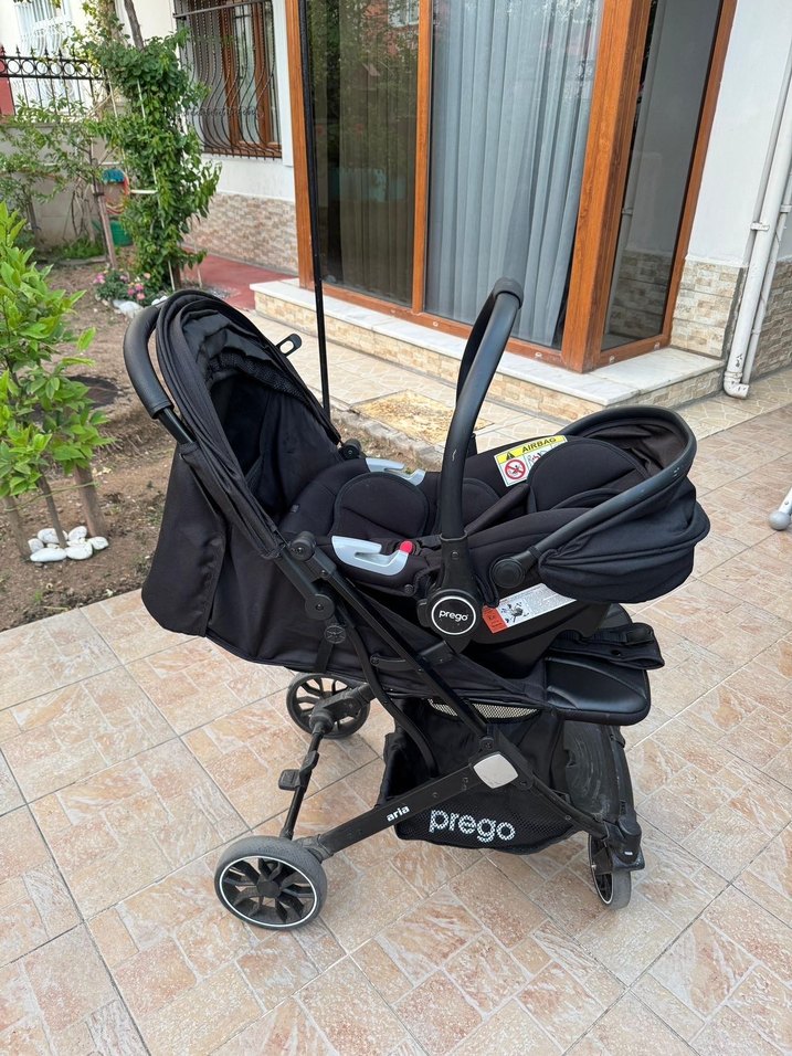 Siyah PREGO ARİA TRAVEL SİSTEM - Görsel 5