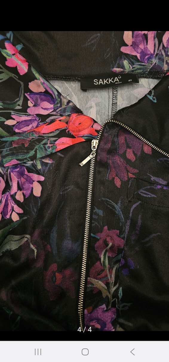 Sakka Atelier Çiçek Desenli Şık Tulum - Görsel 4