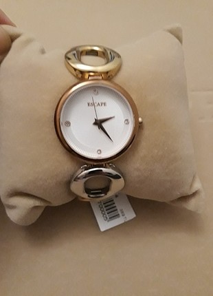 Escape gümüş bakır renk kadın saati