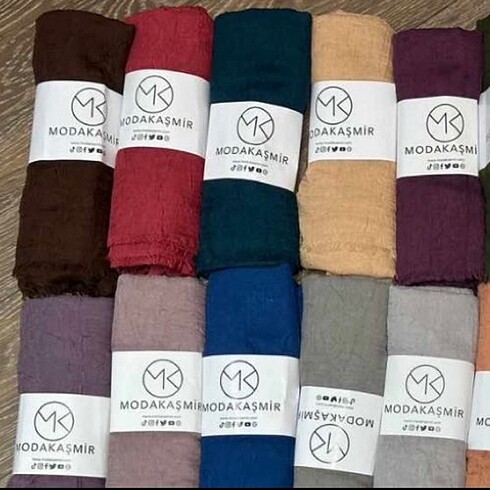 Aker Modakaşmir bambu kraş şal