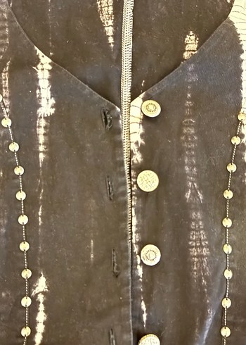 Angels Never Die Denim Elbise - Görsel 4