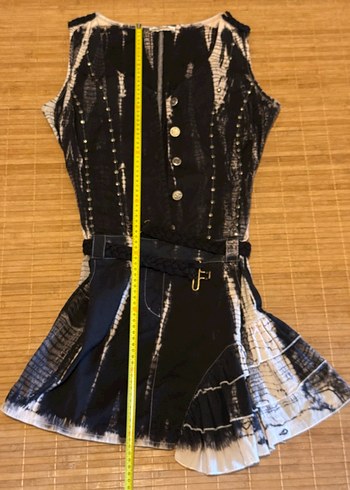 Angels Never Die Denim Elbise - Görsel 2