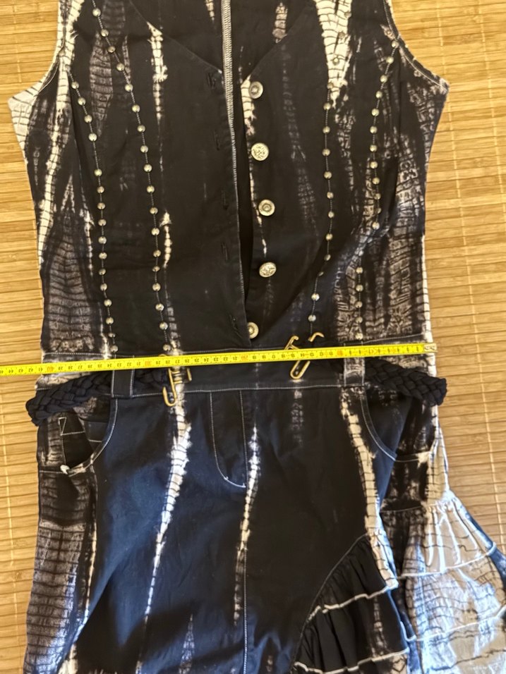 Angels Never Die Denim Elbise - Görsel 3