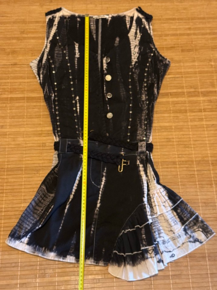 Angels Never Die Denim Elbise - Görsel 2